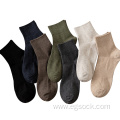 20 pairs knit fabrics men short cotton socks